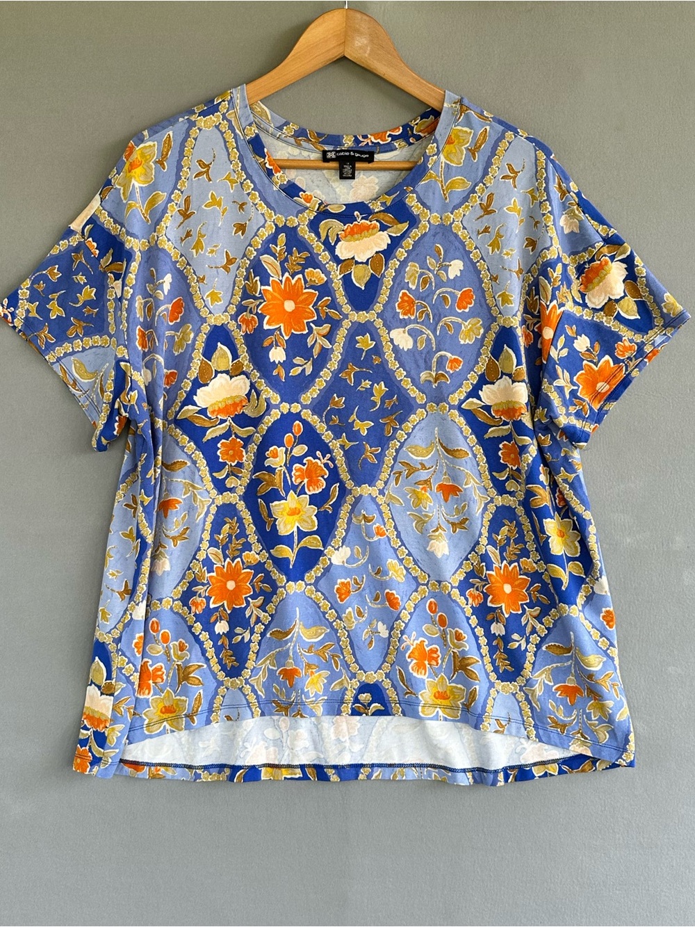 ๐5 for $45๐ Cable & Gauge top blouse shirt size 1X - Picture 2 of 8
